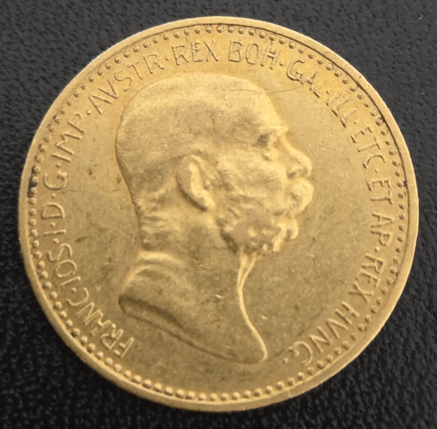 10 Corona Österreich Franz Joseph Regierungsjubiläum 1848-1908