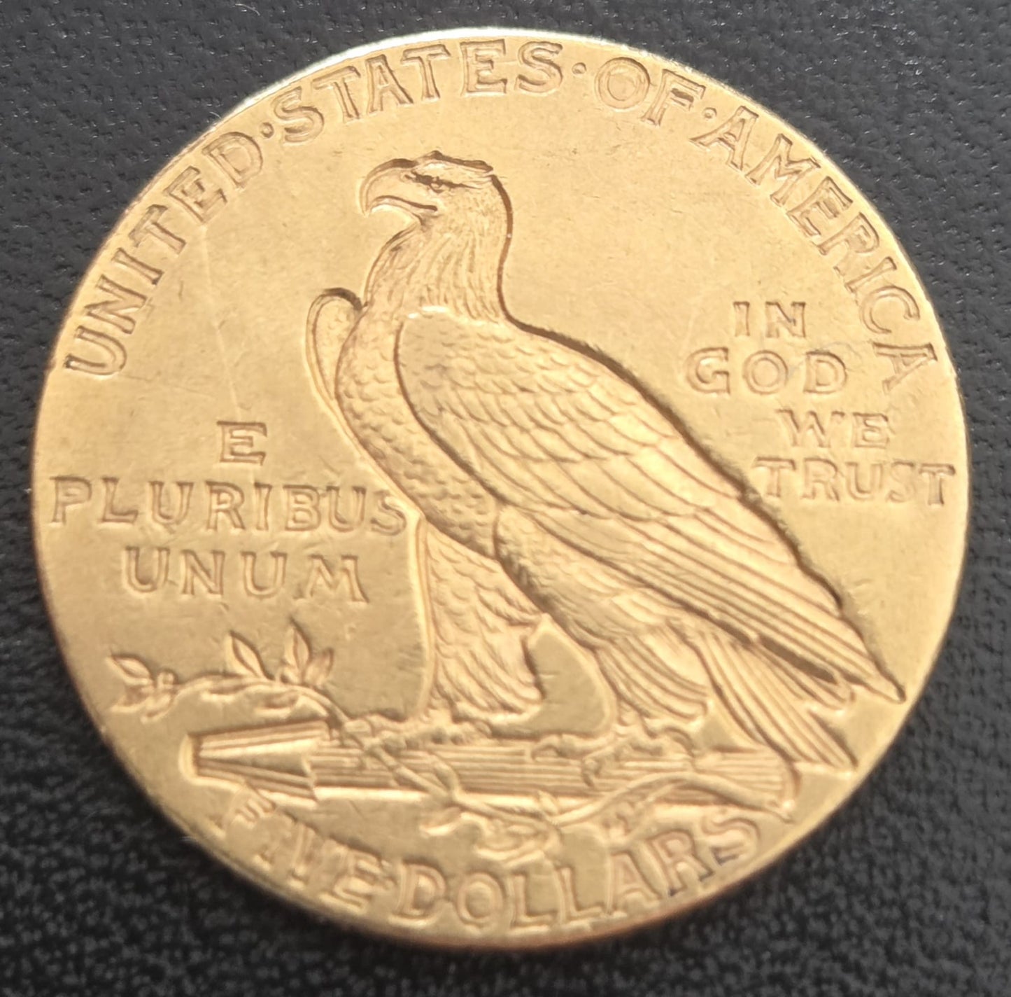 5 Dollar Amerika Indian Head 1910