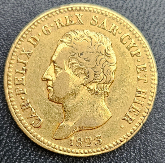 20 Lire Italien Carlo Felice 1823 L