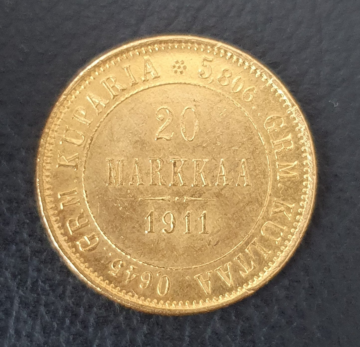 20 Markka Finnland 1911