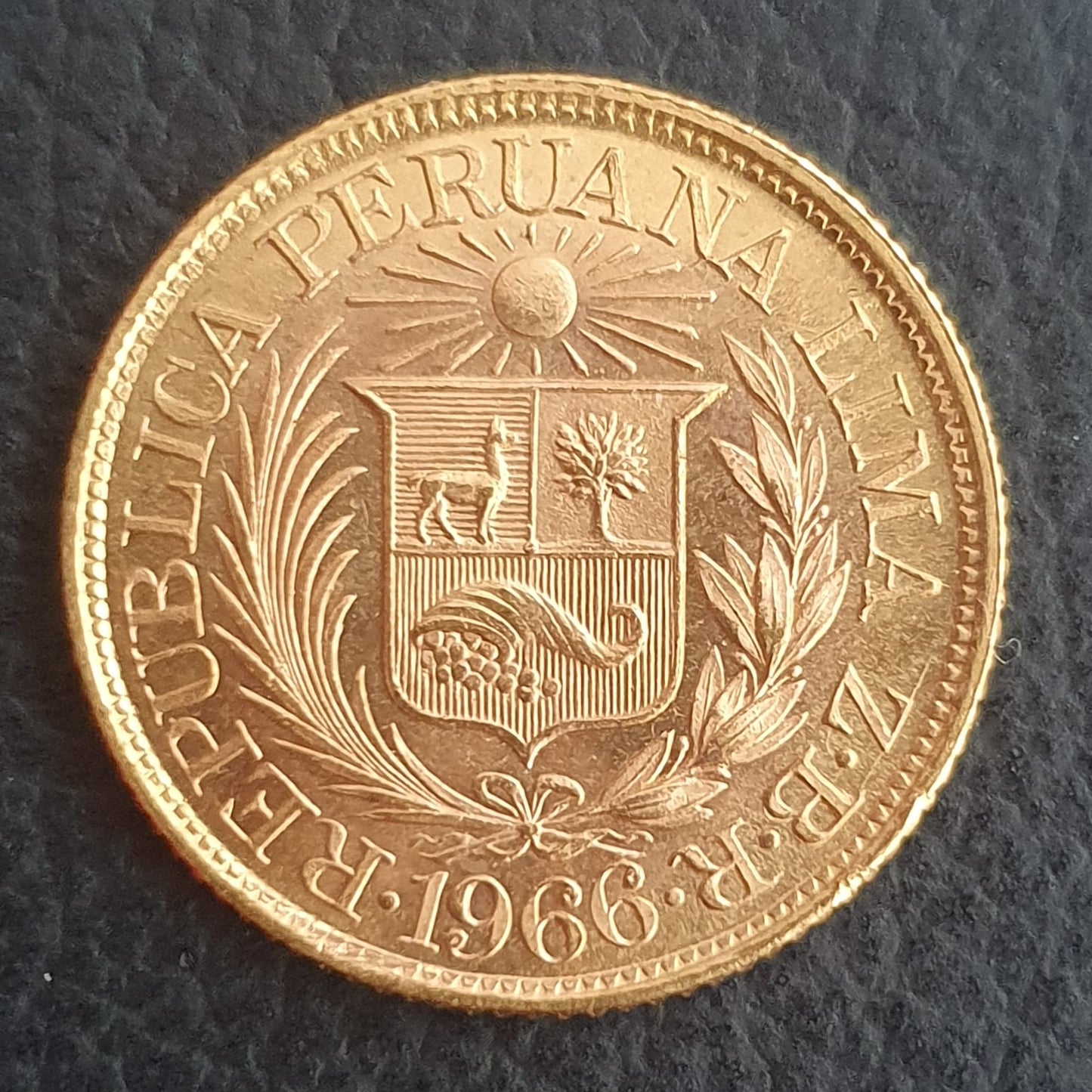 1/2 Libra Peru 1966