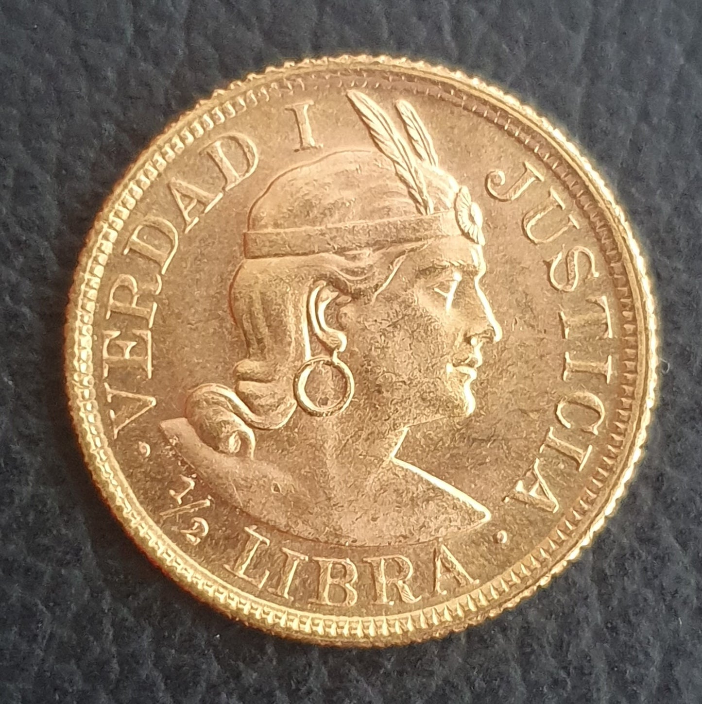 1/2 Libra Peru 1966