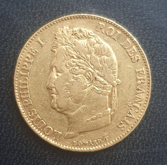 20 Francs Frankreich Louis Philippe I 1843 W