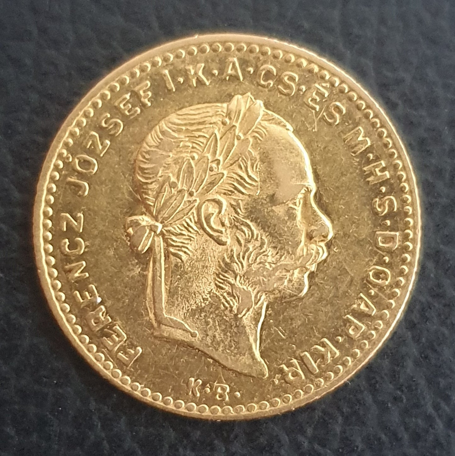 4 Forint Ungarn Franz Joseph 1884