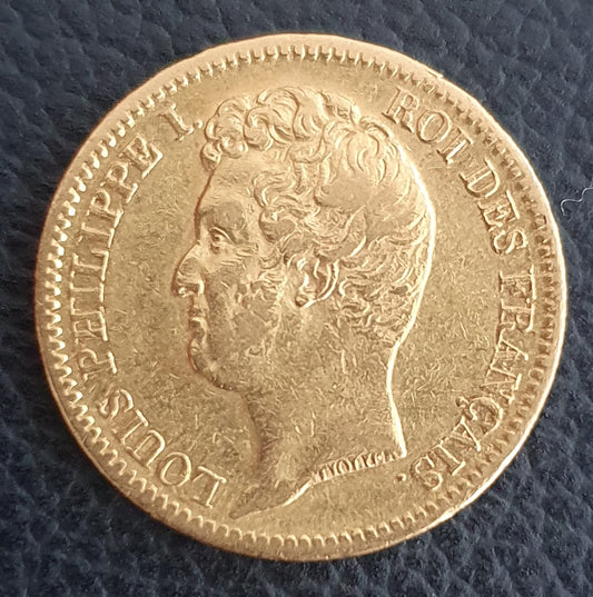 20 Francs Frankreich Louis Philippe I 1831 W nur 2 Jahre gepägt- selten