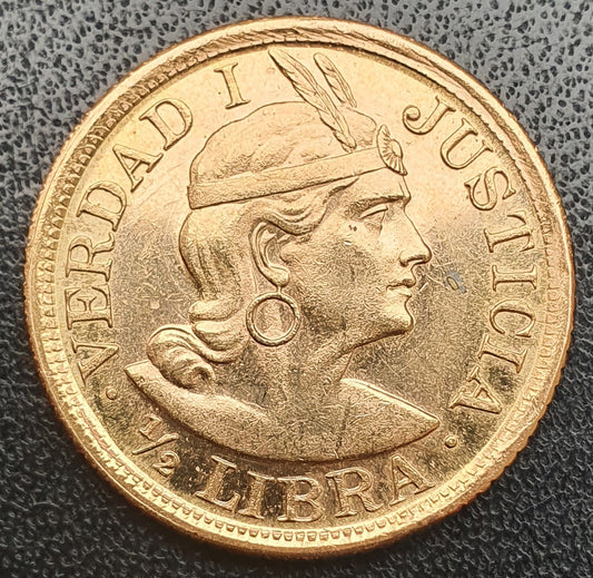 1/2 Libra Peru 1968