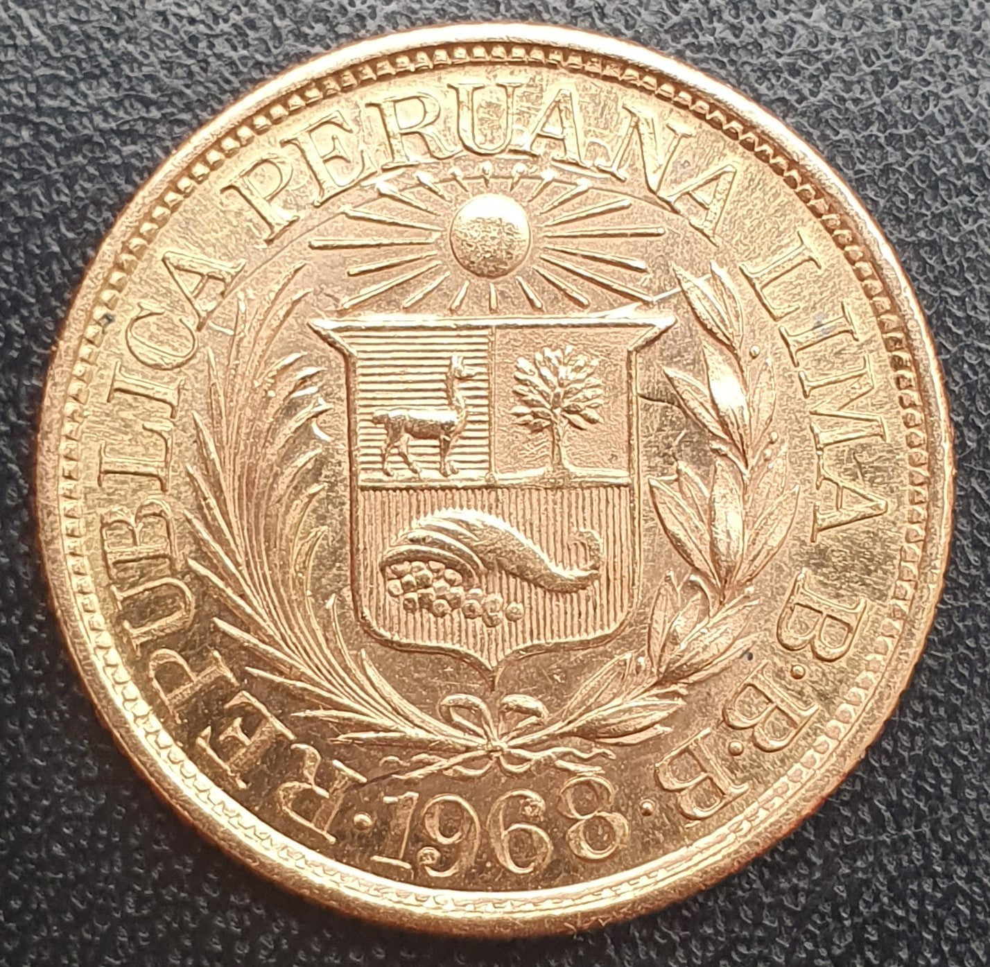 1/2 Libra Peru 1968