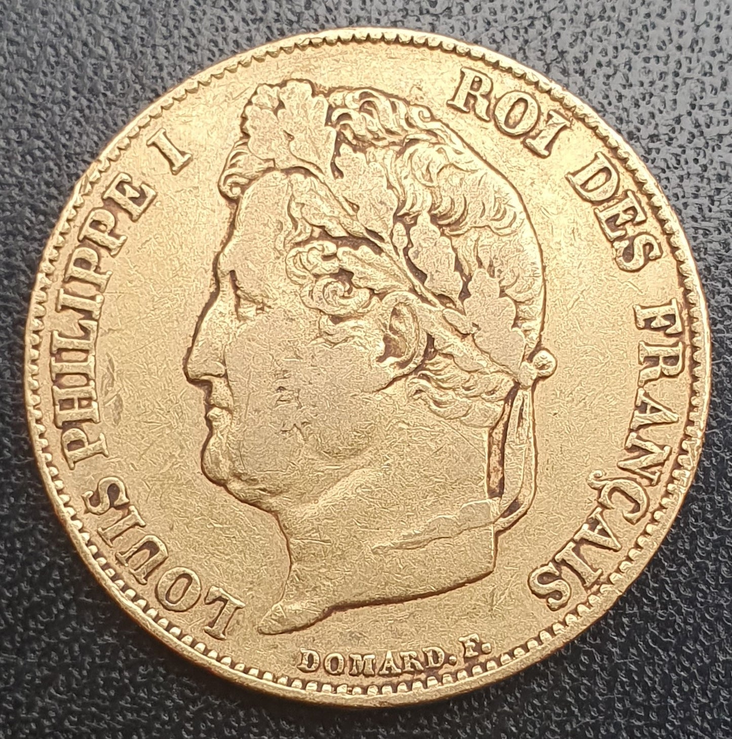 20 Francs Frankreich Louis Philippe I 1834 L Bayonne Auflage nur 20824 Stk