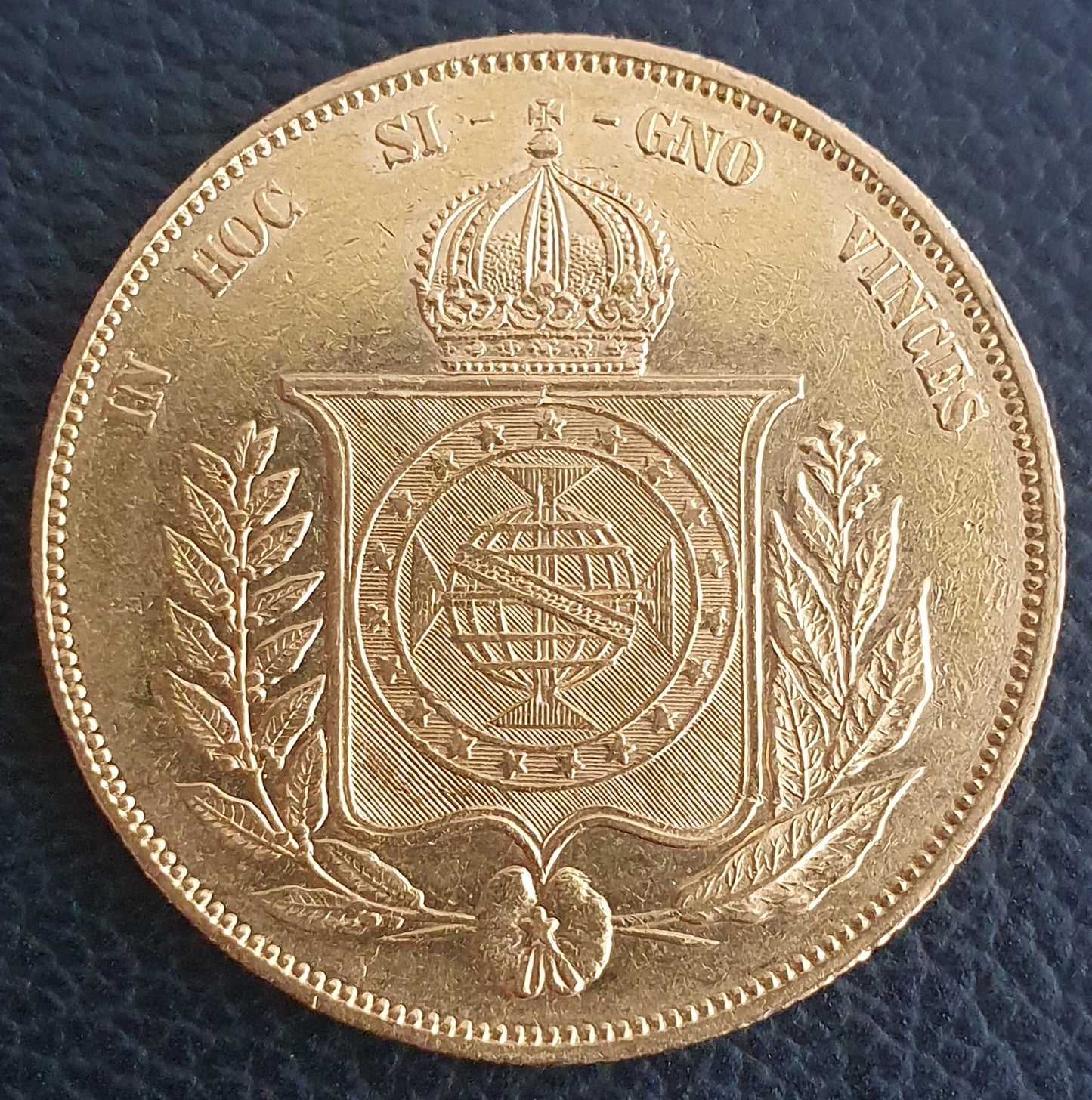 20000 Reis Brasilien Pedro II 1867