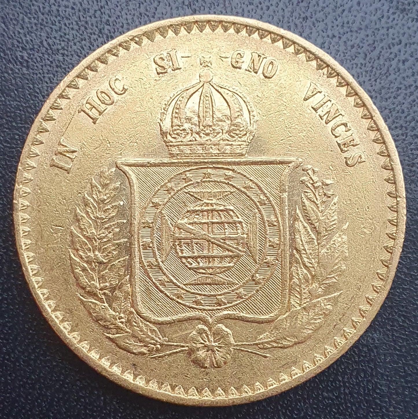 20000 Reis Brasilien Pedro II 1851