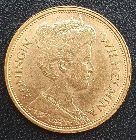 5 Gulden Niederlande Wilhelmina 1912