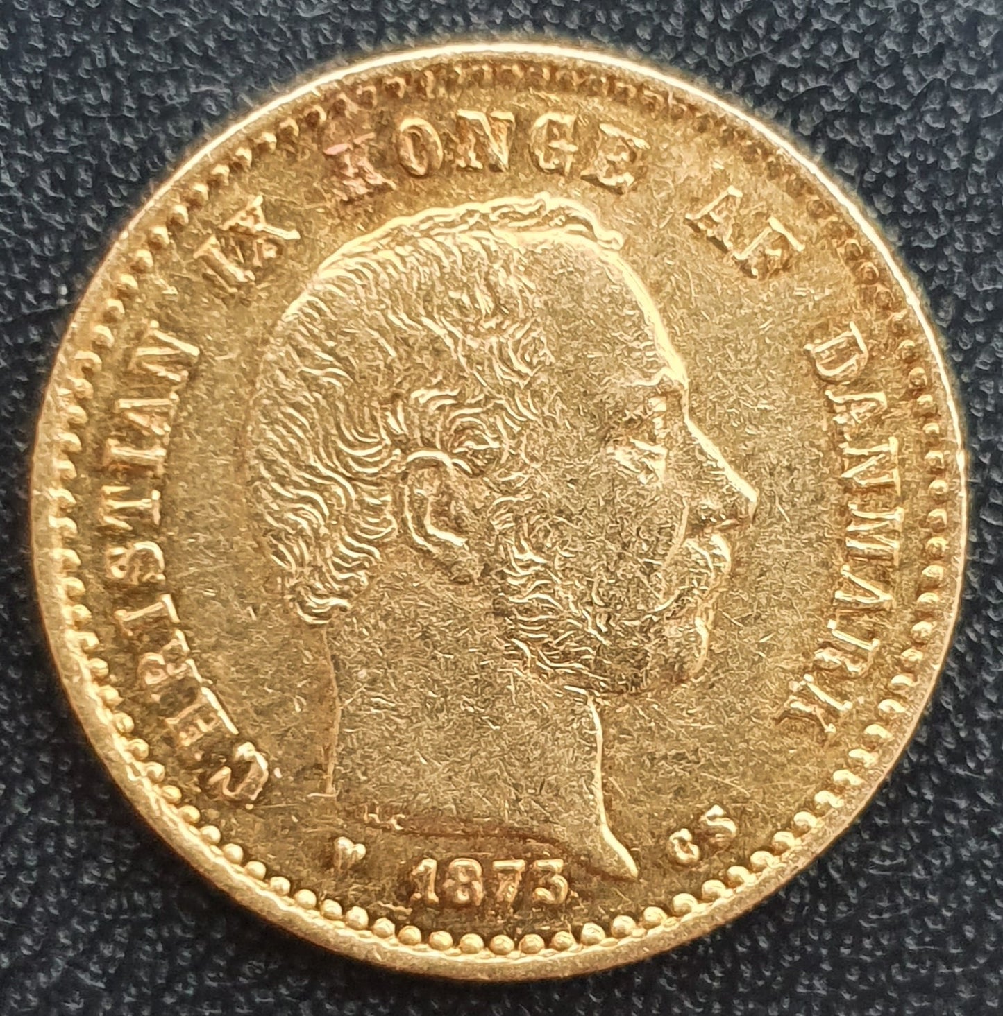 10 Kroner Dänemark Christian IX 1873