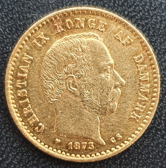 10 Kroner Dänemark Christian IX 1873