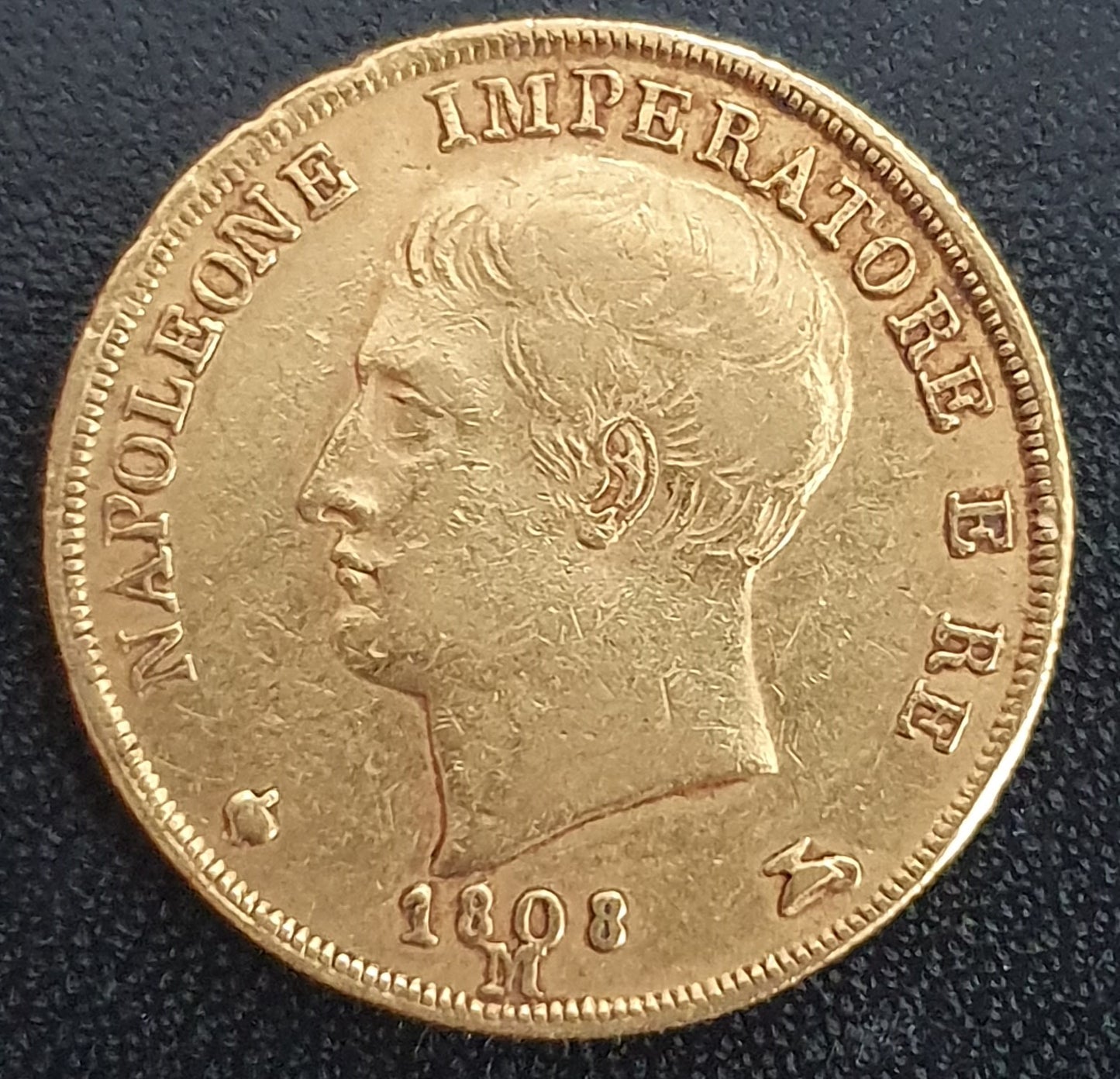 20 Lire Italien Napoleon 1808 M