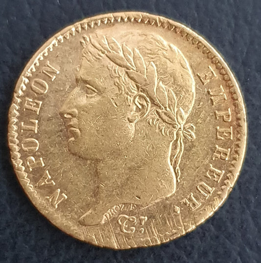 20 Francs Frankreich Napoleon I Empereur 1808 A