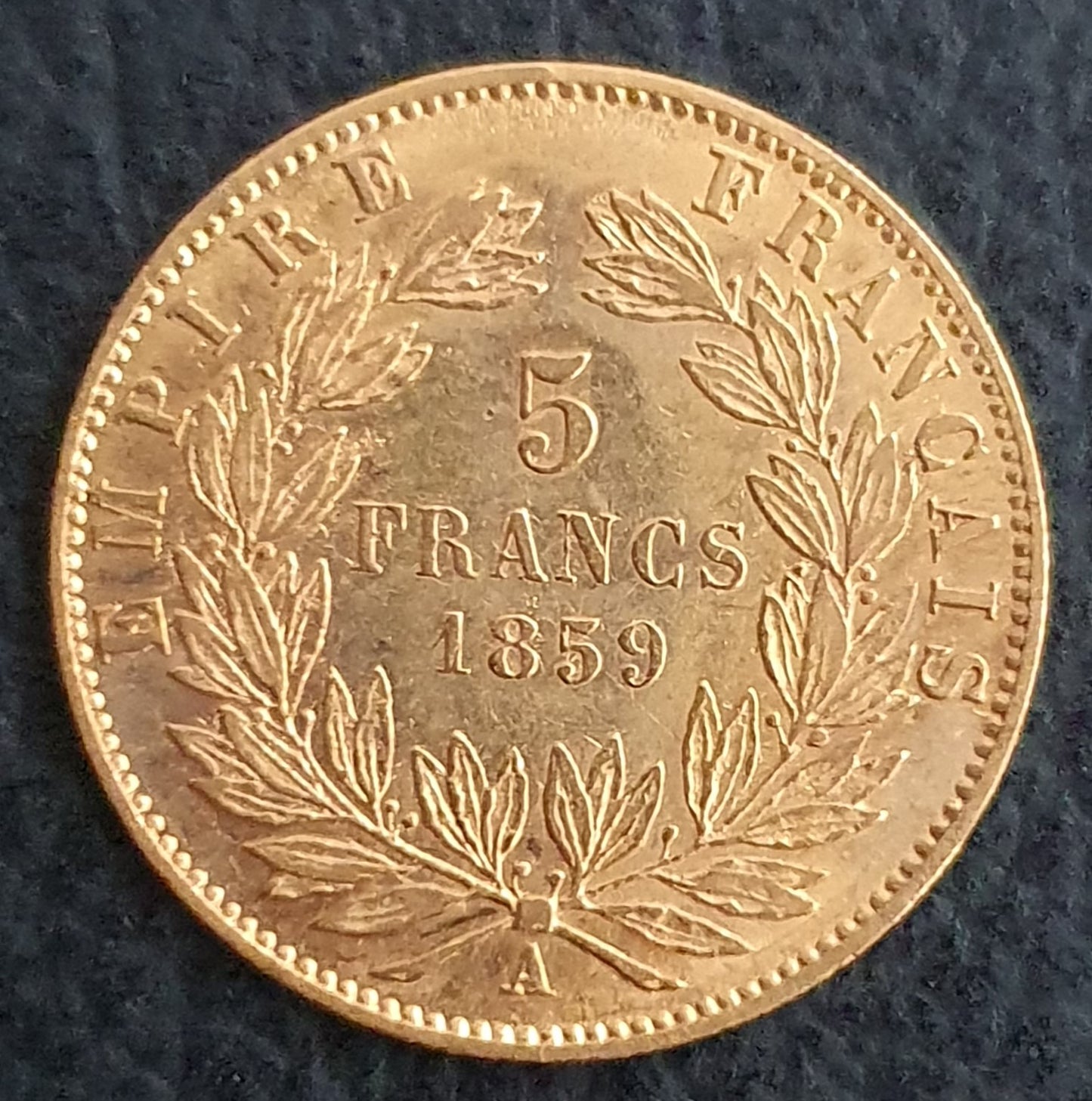 5 Francs Napoleon III 159 A