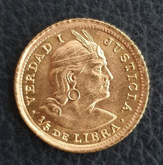 1/5 Libra Peru 1961