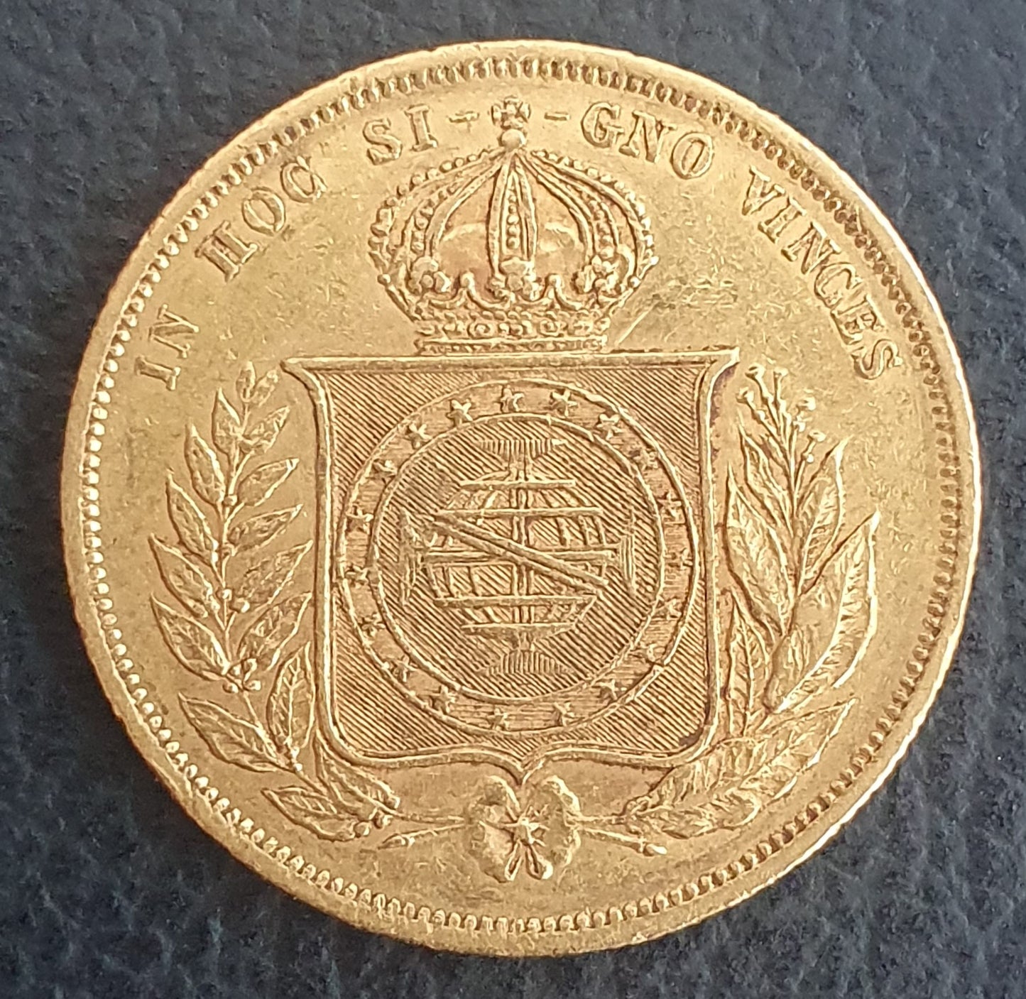 10000 Reis Brasilien Pedro II 1867