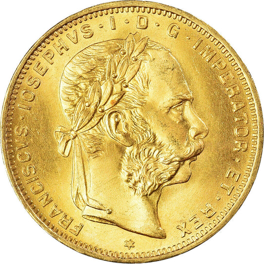 8 Florin Österreich Franz Joseph 1892 NP